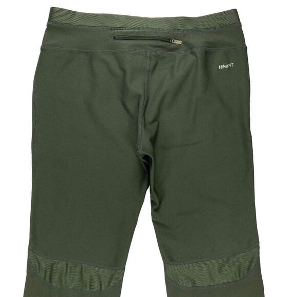 Nike Dry Fit Straight Leg Track Pants S Green Flexible Athletic Comfortable Yoga - Picture 5 of 14